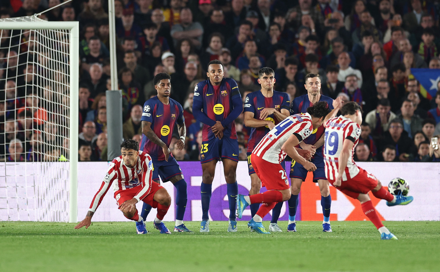El Barcelona pierde en la ida de los cuartos de final de la Champions League